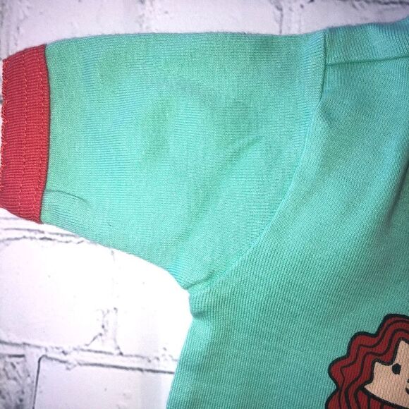 nwot Girls Size 2T Lazy One Pajama Top - Picture 6 of 6